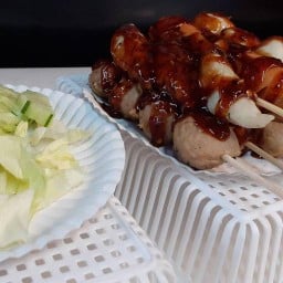 ..🍡🔥.ลูกชิ้นปิ้งนายหนึ่ง.🐷.ชุมพร.🔥🍡..