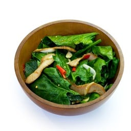 สลัดปวยเล้งคอหมูย่าง