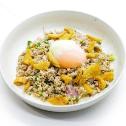 ยำหมูสับภูเขาไฟ