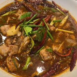 ต้มแซ่บกระดูกหมู