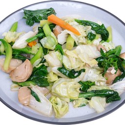 ผัดผักรวม (มังสวิรัติ)