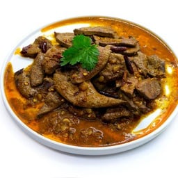 ตับผัดพริกแห้ง