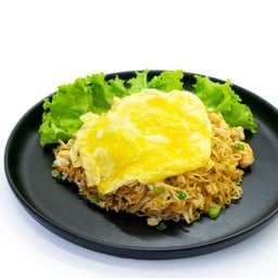 ผัดมาม่าไข่ข้น