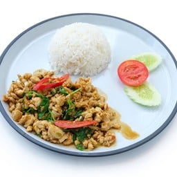 ข้าวกะเพราไก่