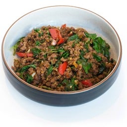 กะเพราหมูสับ