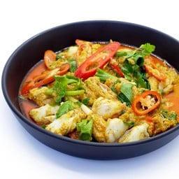 เนื้อปูผัดผงกะหรี่