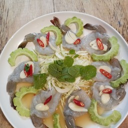 กุ้งแช่น้ำปลา