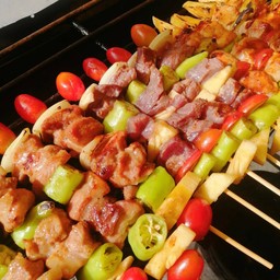 ชุดสุดคุ้มบาร์บีคิวเนื้อ5ไม้