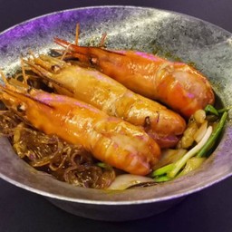 กุ้งอบวุ้นเส้น