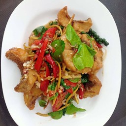 กะพงผัดฉ่า