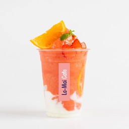 สตอเบอร์รี่ส้มโยเกิร์ต