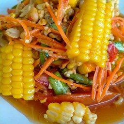ตำข้าวโพด