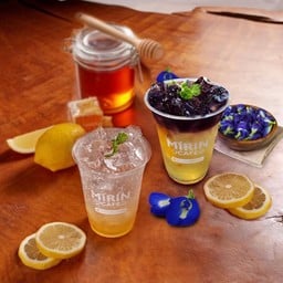 อัญชันน้ำผึ้งมะนาว (ไม่มีโซดา)