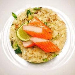 ข้าวผัดปูอัด