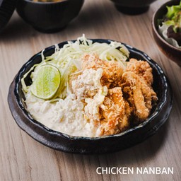 Chicken Numban ไก่ทอดราดซอสนัมบัง set