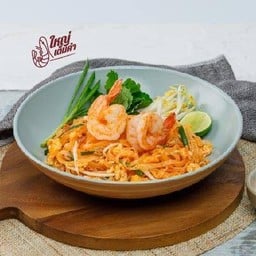 เส้นจันท์ผัดไทยกุ้งสด