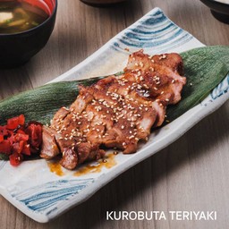 Kurobuta Teriyaki  เซ็ตหมูคุโรบูตะซอสเทริยากิ Set