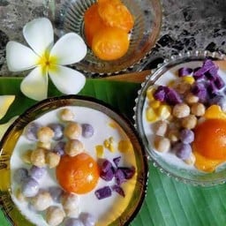 บัวลอยไข่แดงเค็ม(สูตรนำตาลโตนดแท้100%)