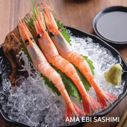 Ama Ebi Sashimi ซาซิมิกุ้งหวานอะมา เอบิ