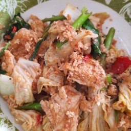 สุกี้แห้ง ไก่หรือหมู