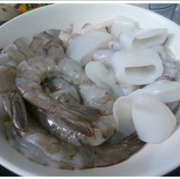 กุ้ง+หมึก
