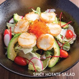 Spicy Hotate Salad  สลัดสไปซี่หอยเชลล์ย่าง