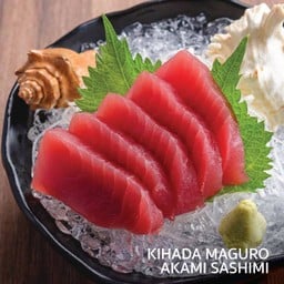 Kihada Maguro Akami Sashimi ซาซิมิปลาทูน่าครีบเหลือง ส่วนเนื้อแดง