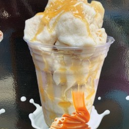 นมสดคาลาเมลปั่น