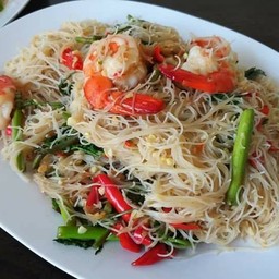 หมี่กะเฉดกุ้ง