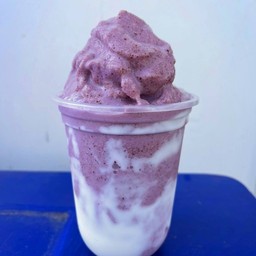 บลูเบอรี่สมูตตี้โยเกิร์ต