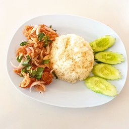 ข้าวยำไก่แซ่บ