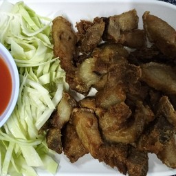 หมูกรอบทอด