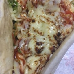 ชาวามาเนื้อ+ชีส Beef Shawarma with cheese