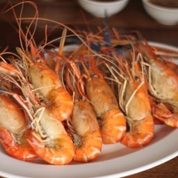 กุ้งสด กุ้งเผา สุลต่าน