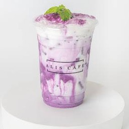 นมมันม่วงเย็นLM