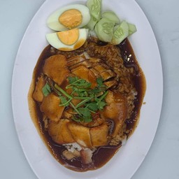 ข้าวหมูแดงล้วน