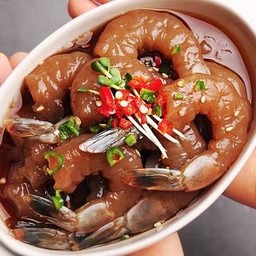 Prawn Dong (กุ้งดองโชยุสไตล์เกาหลี)