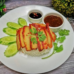 ข้าวหมูแดง [เมนูขายดี]