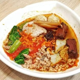 เย็นตาโฟต้มยำ เส้นบะหมี่