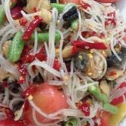 ตำซั่วหอยเชอรี่