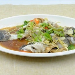 ปลาบู่นึ่งซีอิ้ว