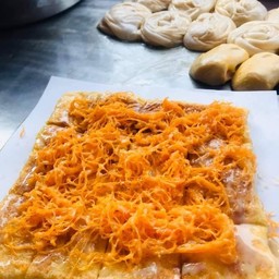 โรตีกล้วยฝอยทอง