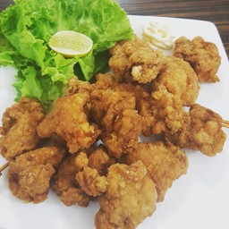 ข้าวหน้าไก่คาราอาเกะ