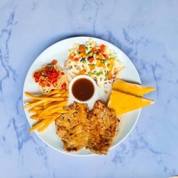 สเต็กไก่นุ่ม