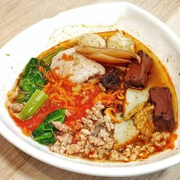 เย็นตาโฟต้มยำ เส้นเล็ก