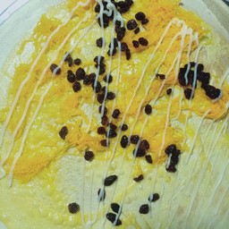 น้ำสลัดโบราณ ฝอยทอง ลูกเกด