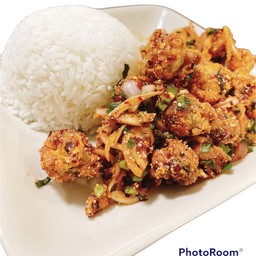 ข้าว ยำหอยแซ่บ จี๊ด