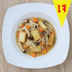 ผัดเต้าหู้เห็ดเจ