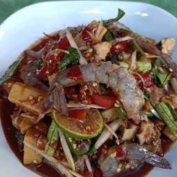 ตำป่ากุ้งสด