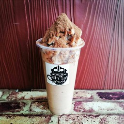 นมหมีโอวัลติน ภูเขาไฟ